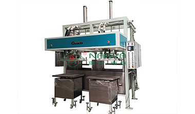 Fully automatic reciprocating double cylinder forming machine